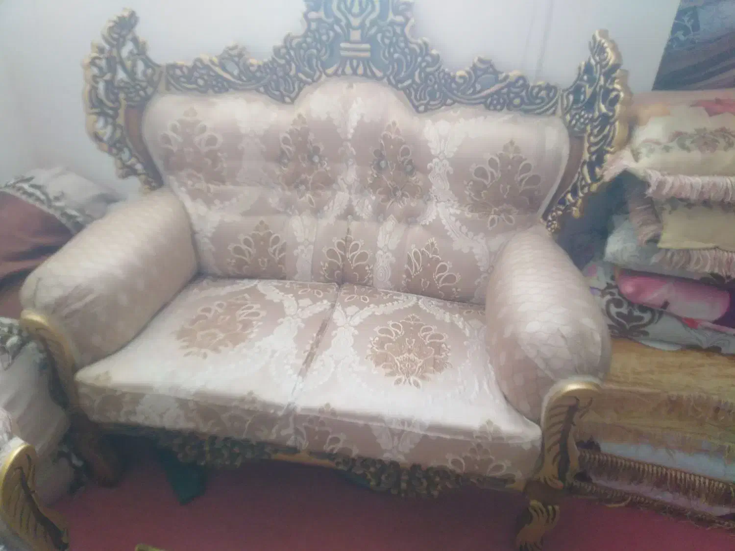 یگ دست مبل سلتنطی 7نفره|مبلمان خانگی و میز عسلی|ایرانشهر, |دیوار