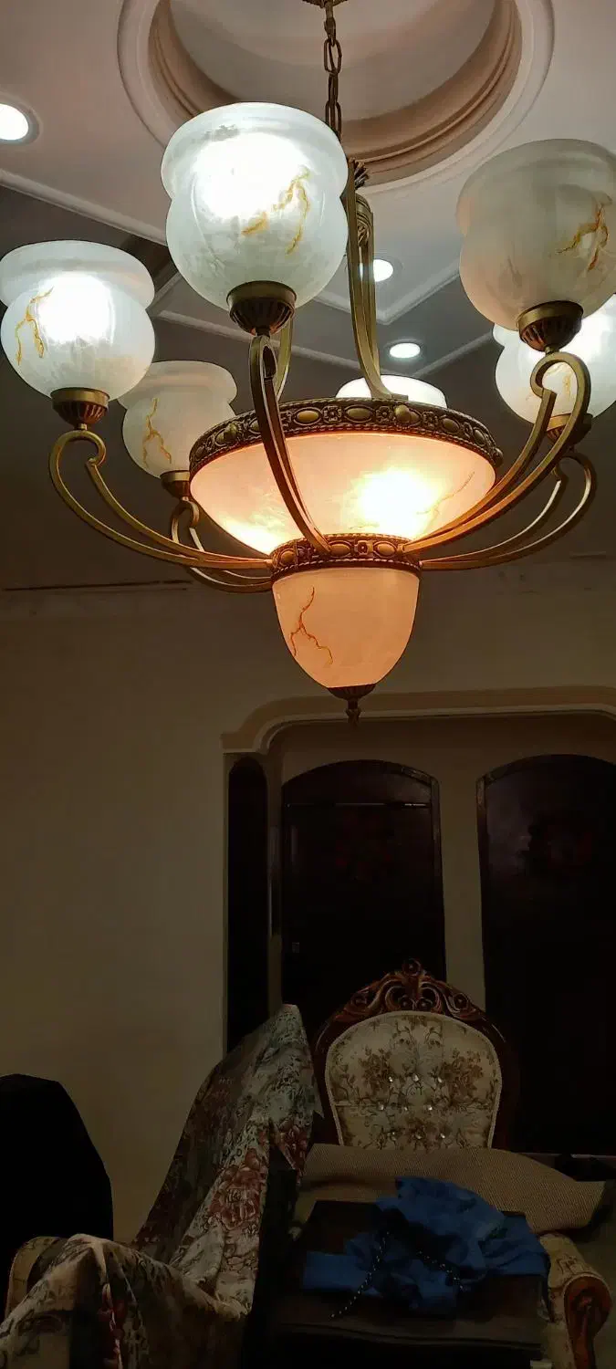 لوستر|لوستر و چراغ آویز|مشهد, نوده|دیوار