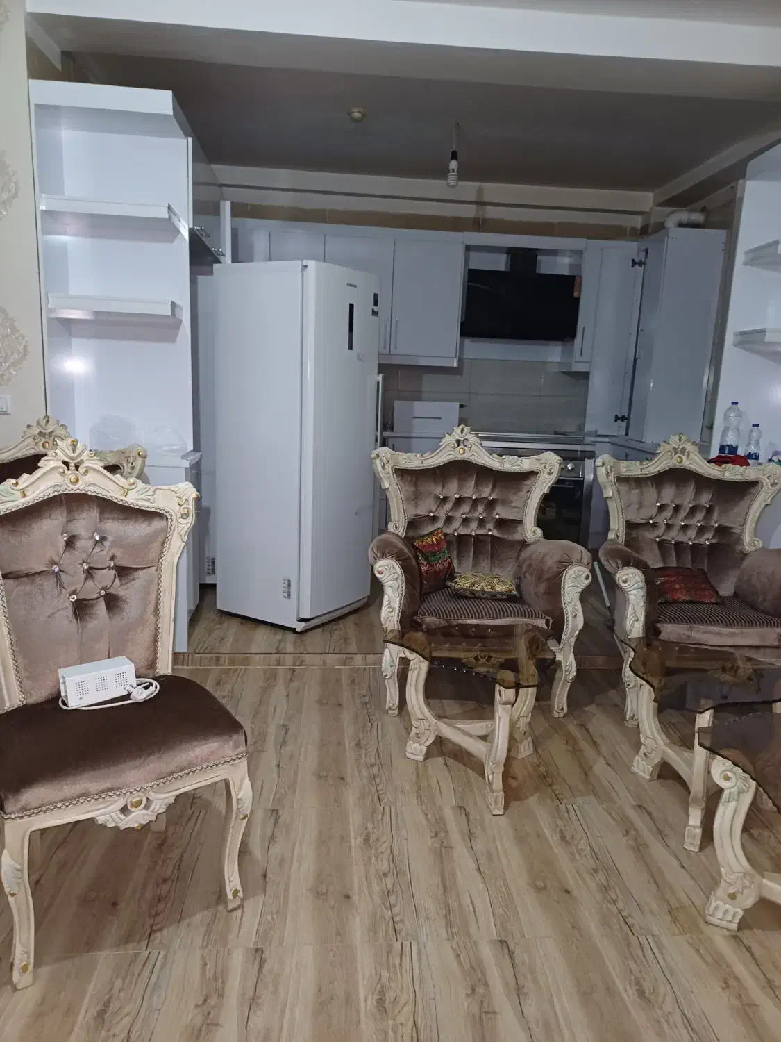 مبل ۷ نفره با جلو مبلی وعسلی|مبلمان خانگی و میز عسلی|اردبیل, |دیوار