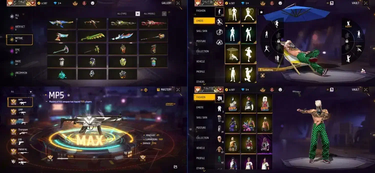 فری فایر|کنسول، بازی ویدئویی و آنلاین|قم, باغ کرباسی|دیوار