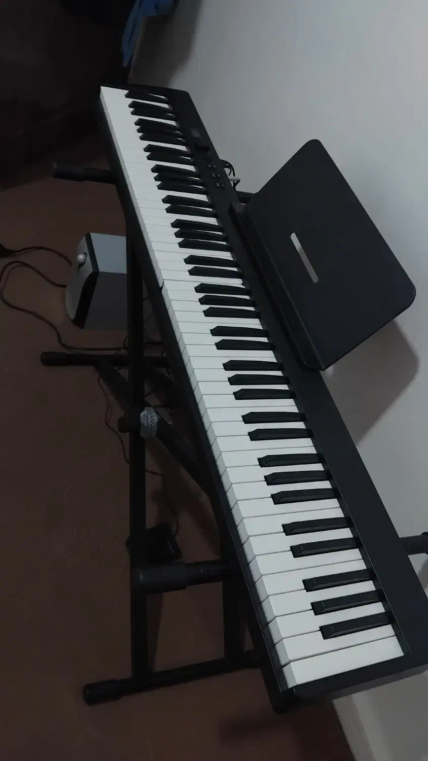 پیانو تاشو|پیانو، کیبورد، آکاردئون|مشهد, شهید آوینی|دیوار