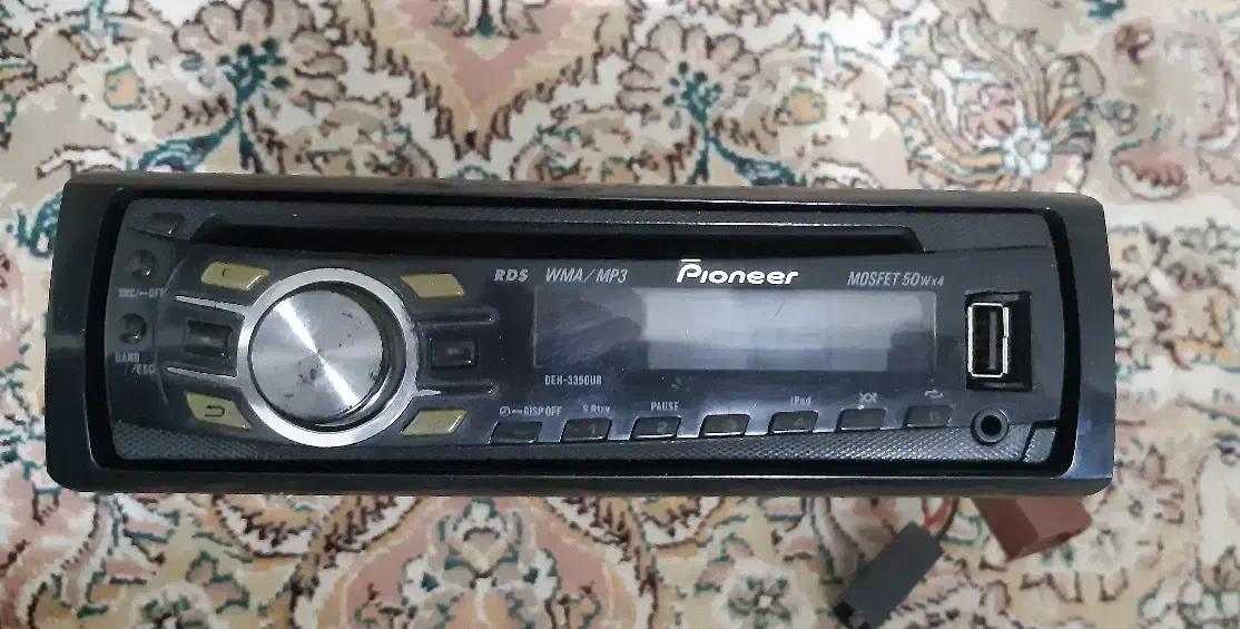 ضبط ماشین برند پایونیر و یک جفت باند جی بی ال نو|قطعات یدکی و لوازم جانبی|ری, شهید غیوری (ابن باویه)|دیوار