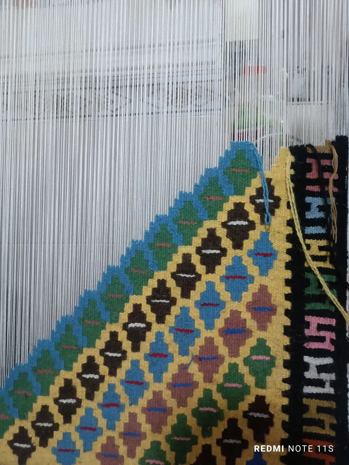 گلیم در رنگ بندی مختلف|گلیم، جاجیم، گبه|ورامین, ورامین|دیوار