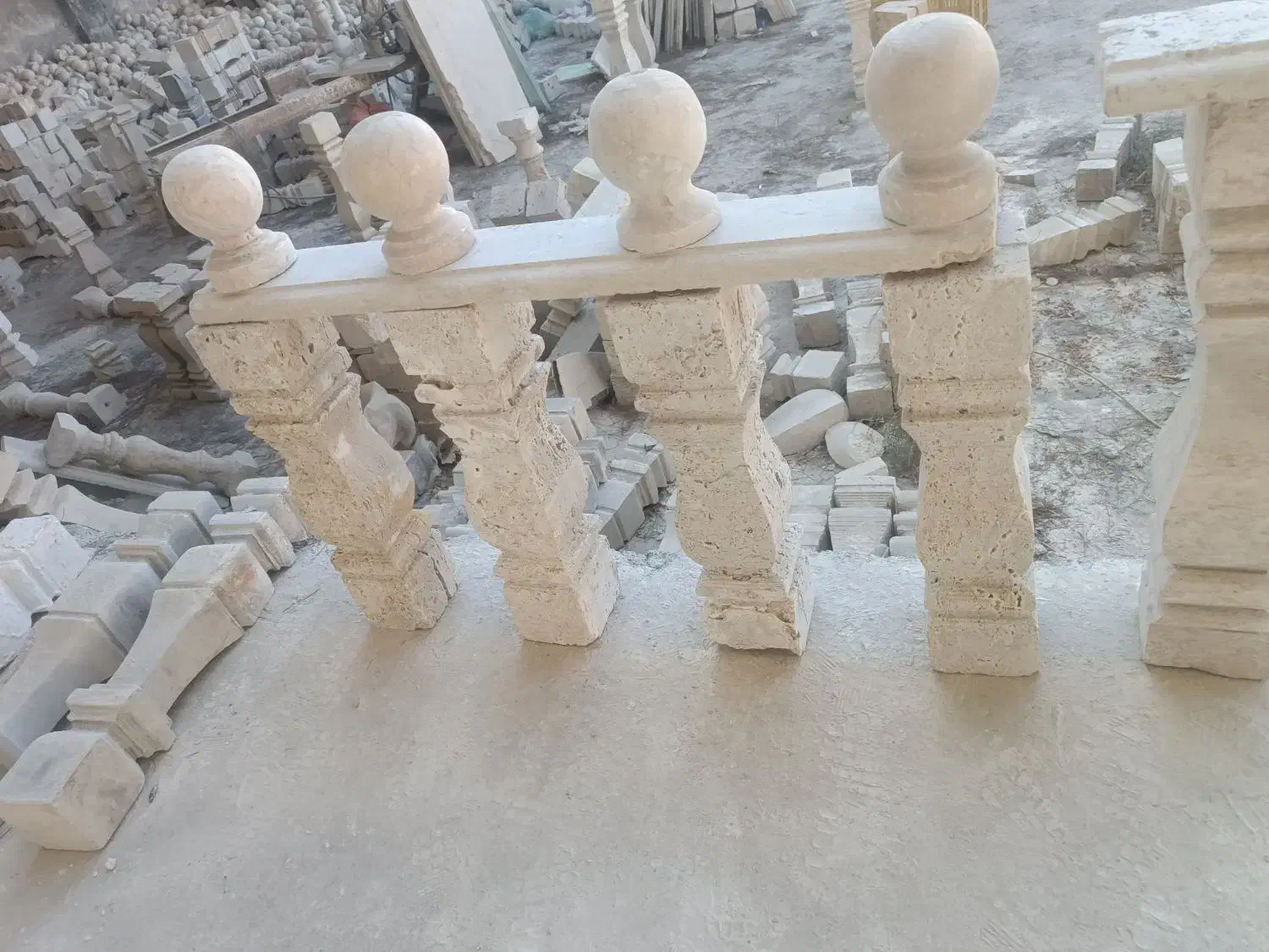 حراج نرده سنگی ته انباری فقط دو روز تاجمعه ظهر|مصالح و تجهیزات ساختمان|مشهد, باغون آباد|دیوار