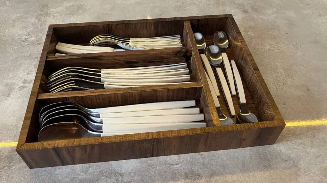 جا قاشقی داخل کابینت چوبی ارزان شروع قیمت ۷۹۹ تومن|آبچکان و نظمدهنده ظروف|فردیس, شهرک ۱۱۰|دیوار