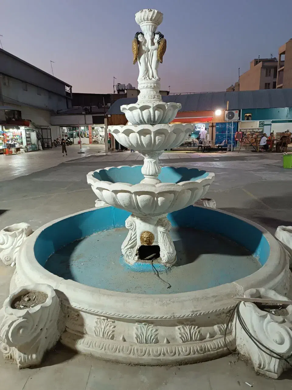 آبنما ۳ طبقه طرح فرشته با پاشور و گلدان|مصالح و تجهیزات ساختمان|کرج, اصفهانی‌ها|دیوار