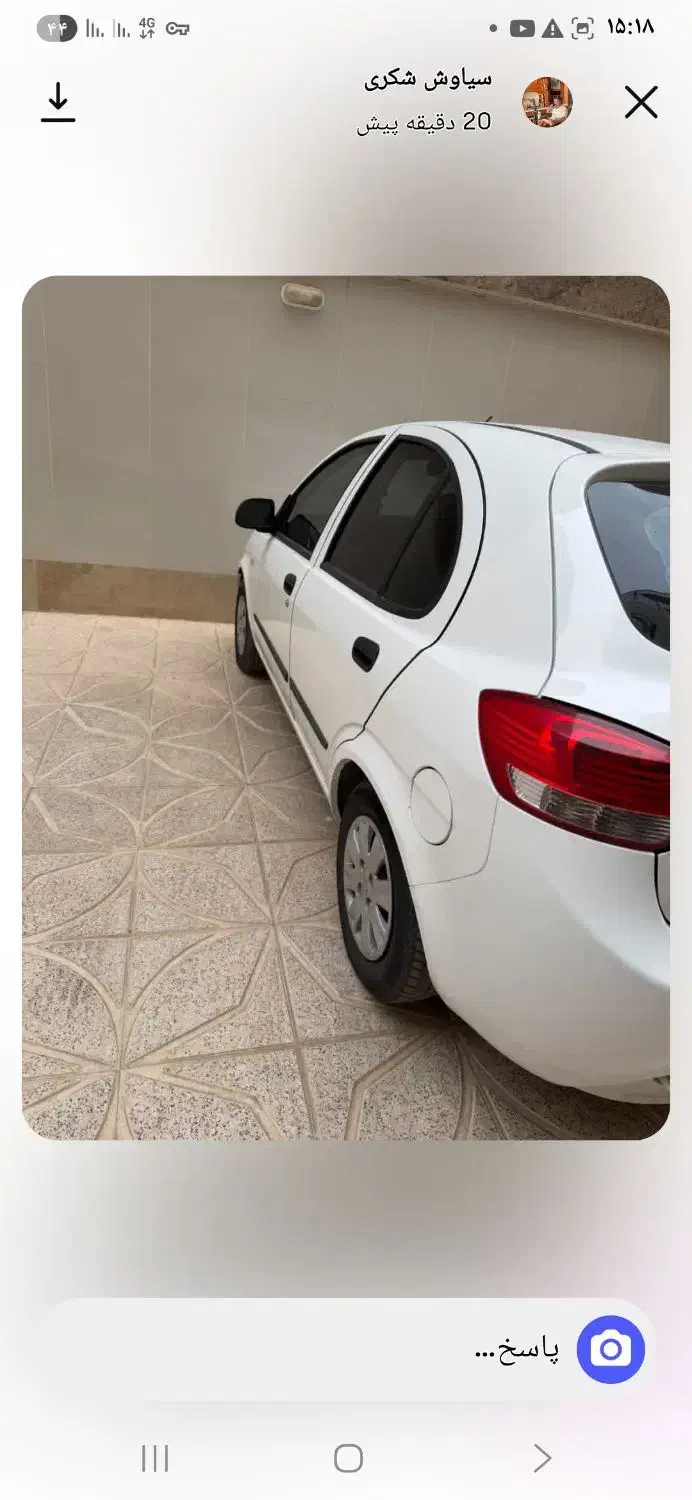 تیبا دو 1400 یک گلگیر رنگ مابقی بدون رنگ|خودرو سواری و وانت|الوند, |دیوار