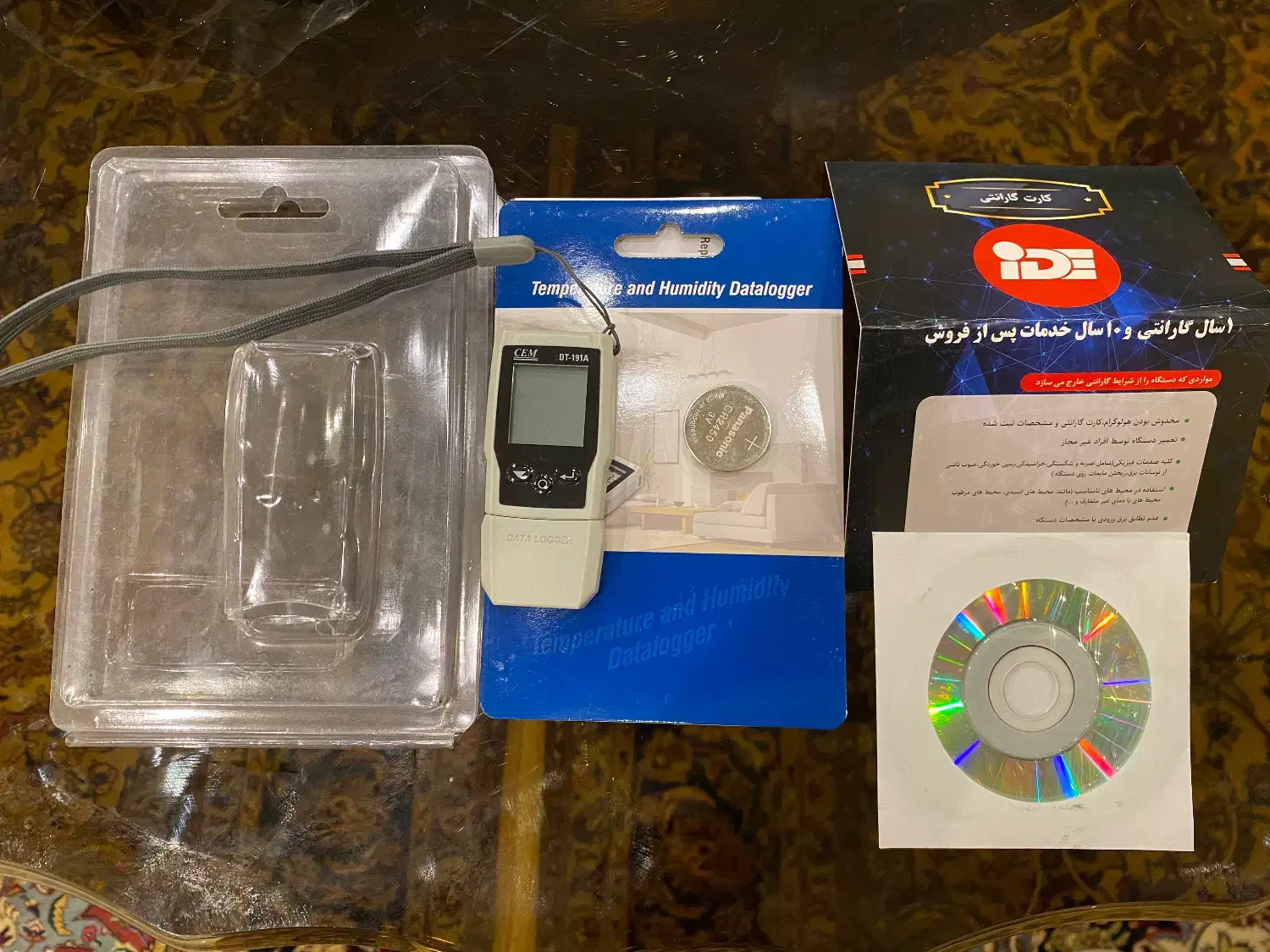 دیتالاگر دما و رطوبت برند CEM مدل DT-191A|ابزارآلات|تهران, فلسطین (میدان انقلاب)|دیوار