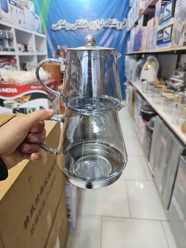 کتری قوری پیرکس|قوری، کتری، قهوه‌ساز دستی|بیرجند, |دیوار