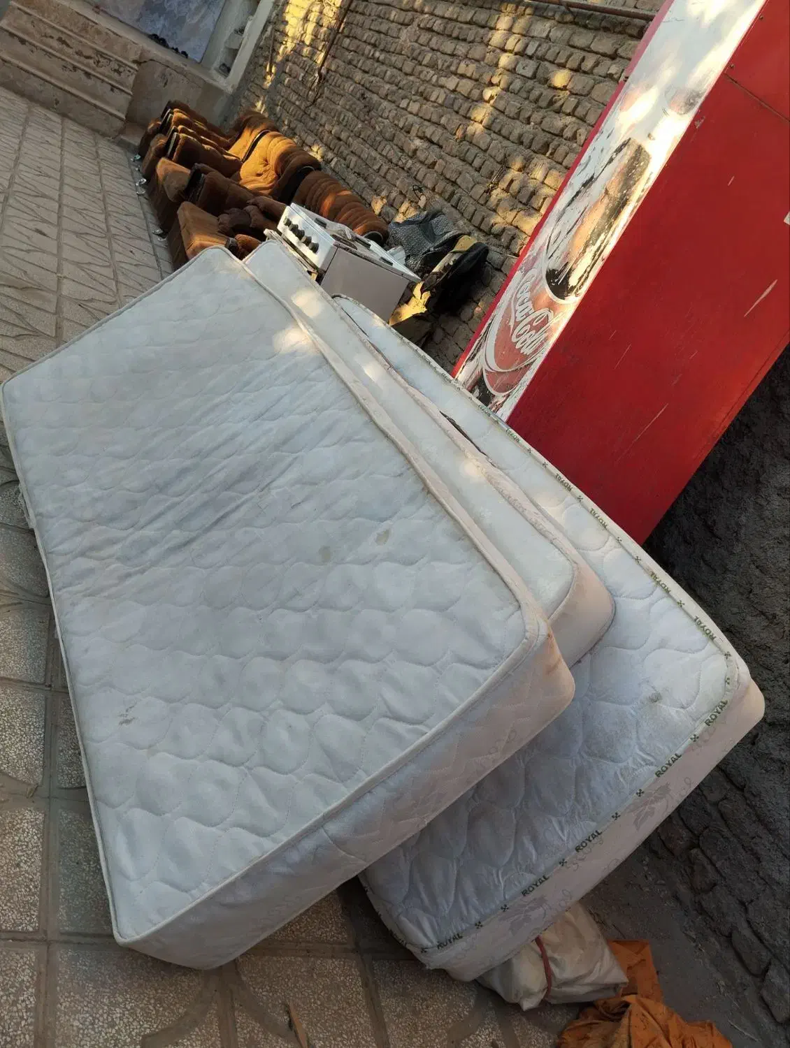 خوشخواب تک نفره فنری رویال|تشک تختخواب|گناباد, |دیوار