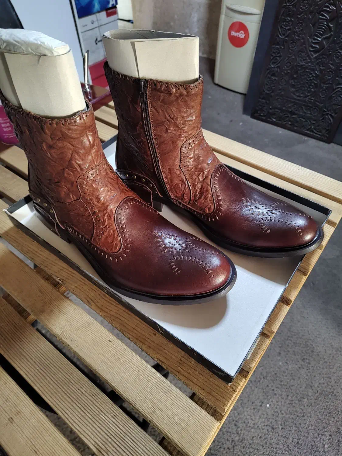 پوتین چرم اصل آمریکایی|کیف، کفش، کمربند|تهران, نجات اللهی|دیوار