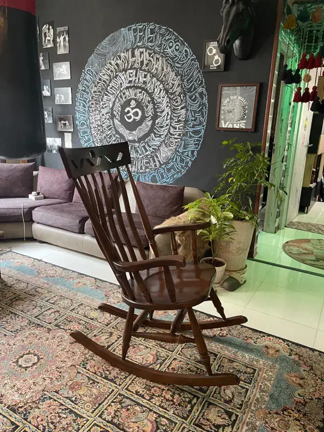 صندلی راک چوب راش|مبلمان خانگی و میز عسلی|تهران, تهرانسر مرکزی|دیوار