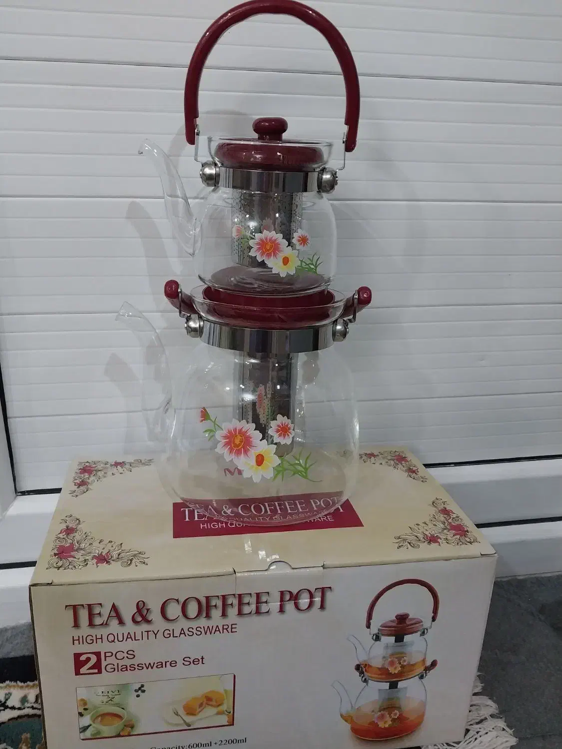 کتری و قوری پیرکس|قوری، کتری، قهوه‌ساز دستی|اهواز, آسیاباد|دیوار