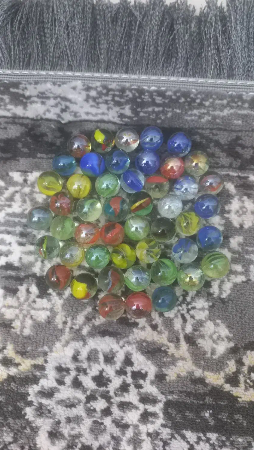 تیله رنگی ۴۹ عدد|کلکسیون و سرگرمی|املش, |دیوار