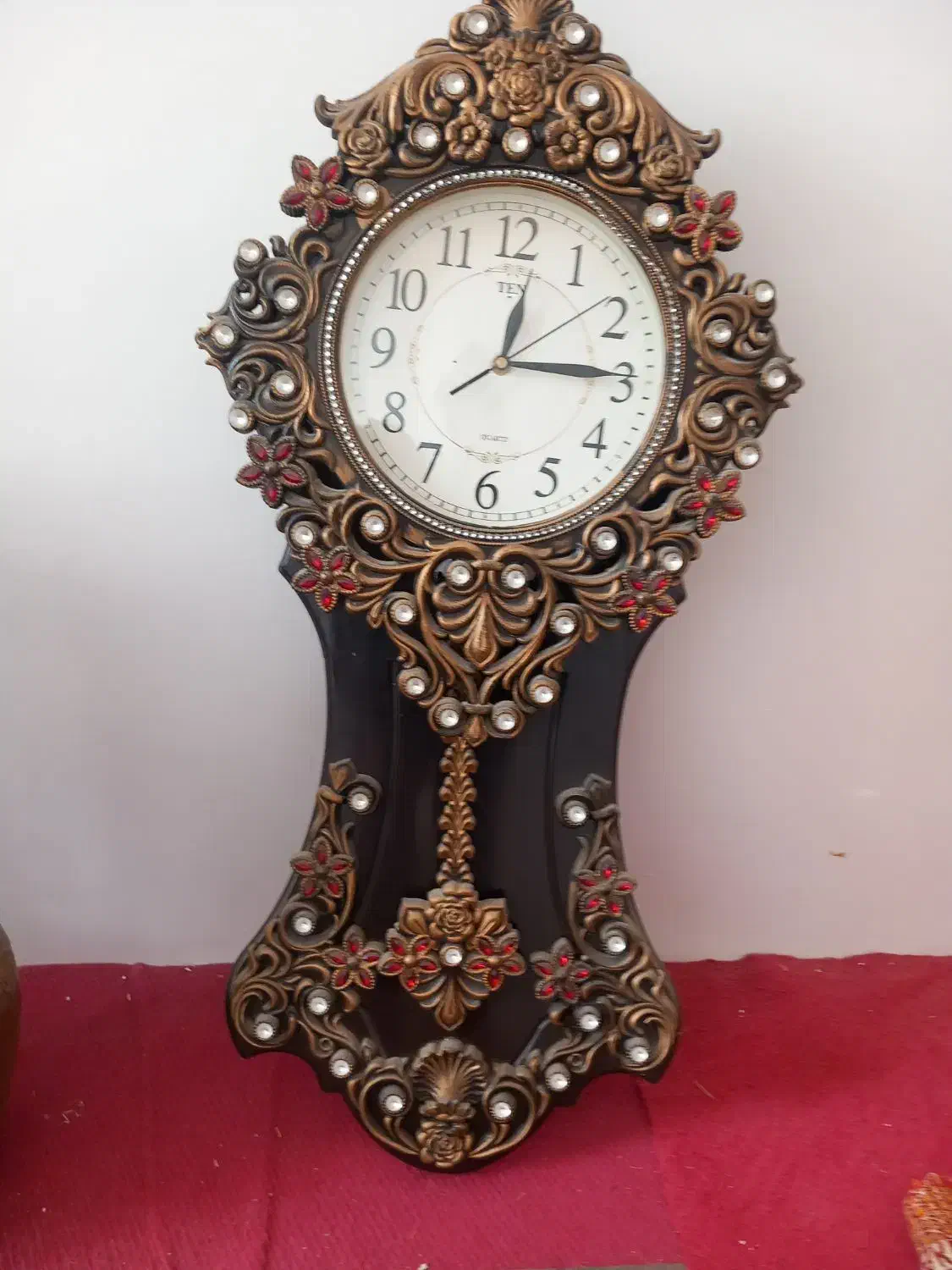 ساعت|ساعت دیواری و تزئینی|کرباسک, |دیوار