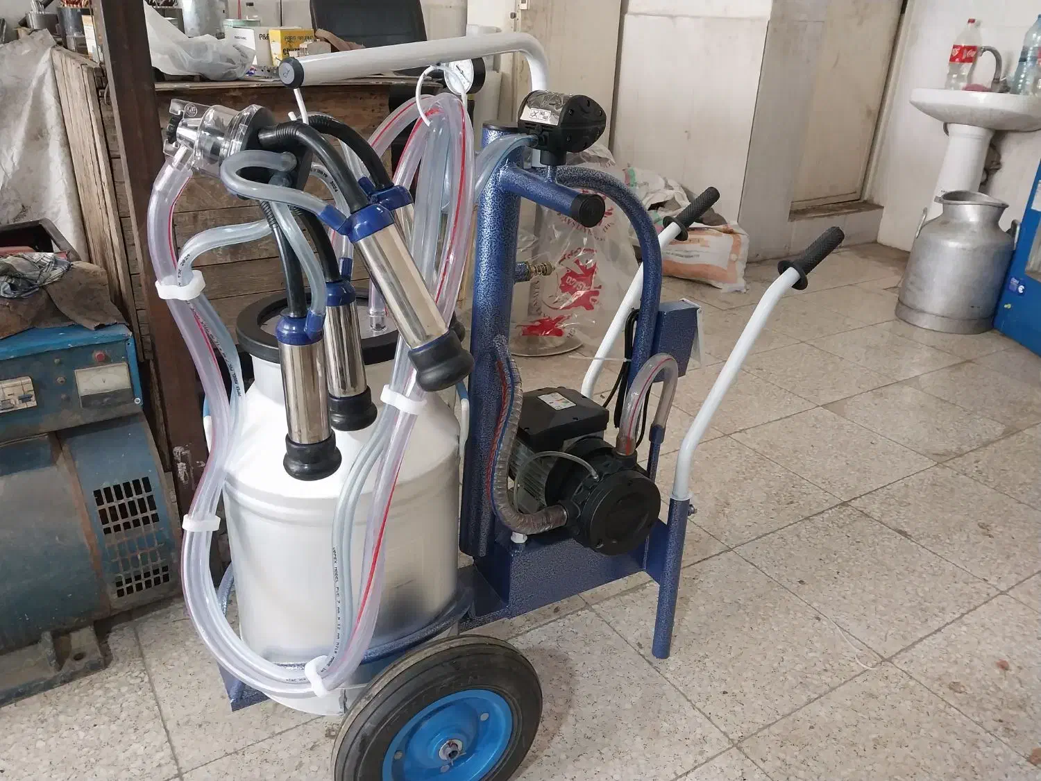 شیردوش تک واحد ترک|ماشین‌آلات صنعتی|آق قلا, |دیوار