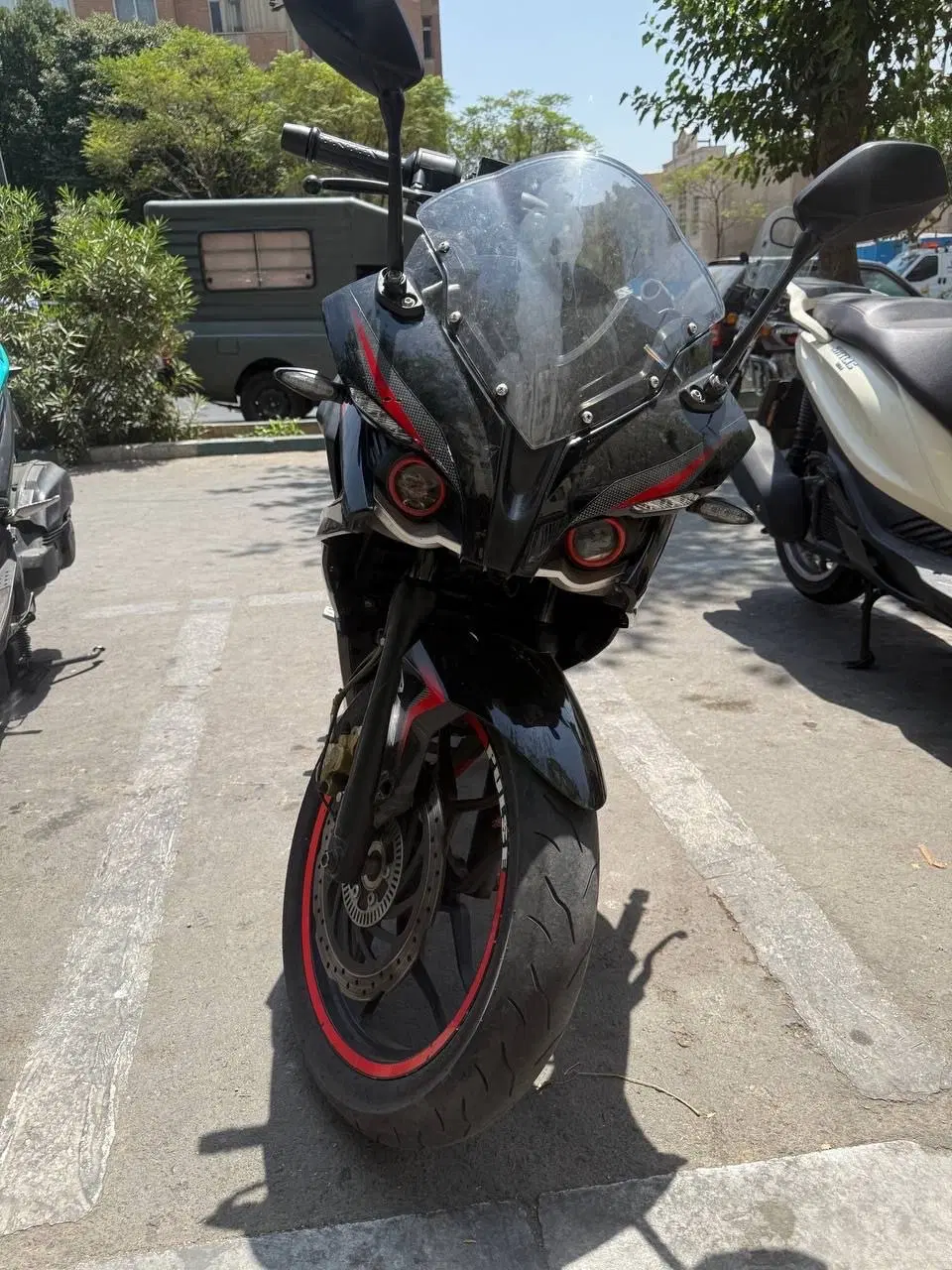 متور Rs اسپرت bajaj مدل 95|موتورسیکلت|تهران, دهقان|دیوار