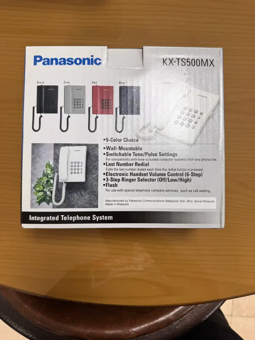 تلفن اصل پاناسونیک اکبند|تلفن رومیزی|اصفهان, ارغوانیه|دیوار