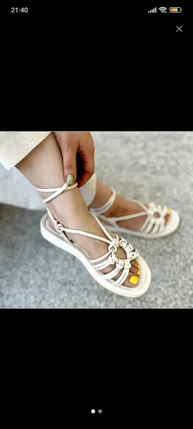 صندل سایز ۳۹|کیف، کفش، کمربند|خرم‌آباد, |دیوار