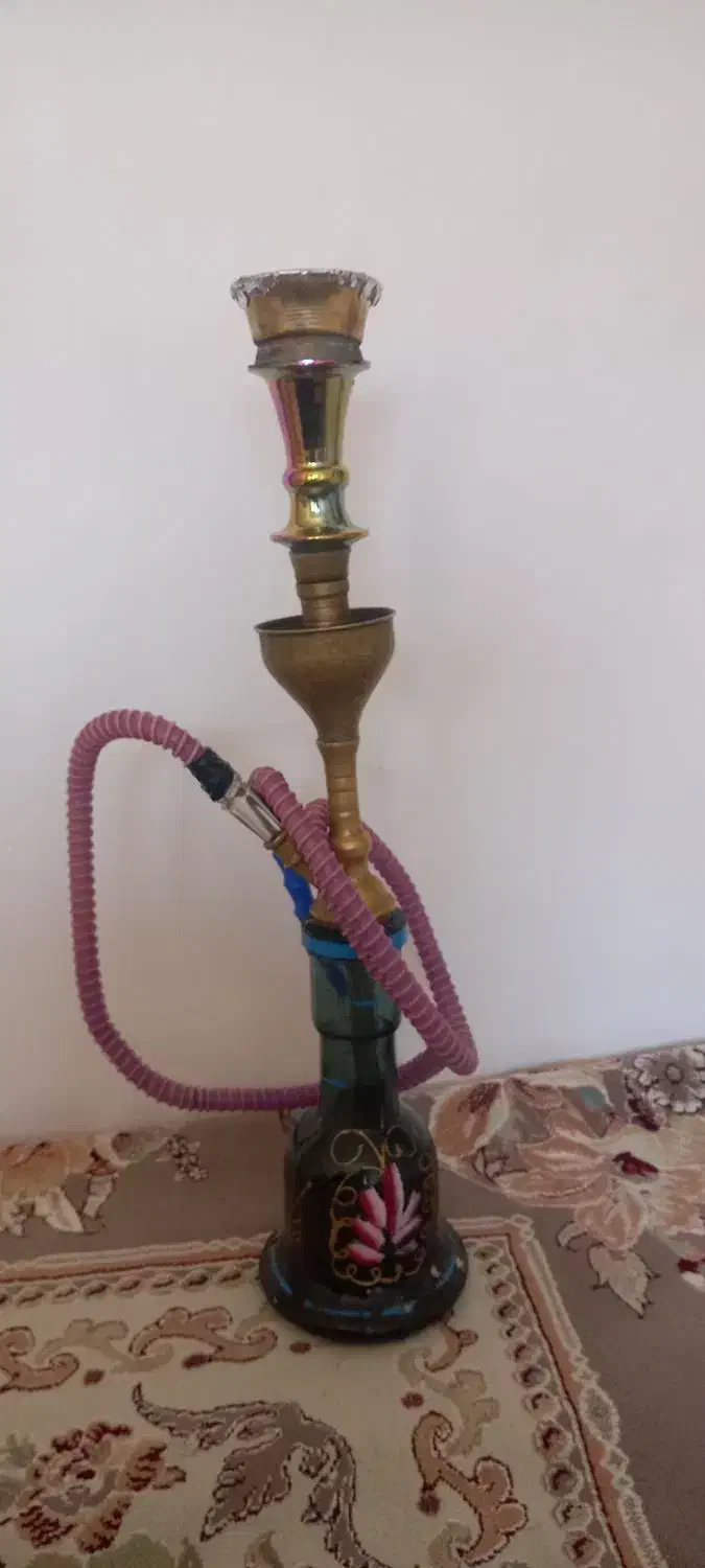 قلیان برنجی|کلکسیون و سرگرمی|کنگاور, |دیوار