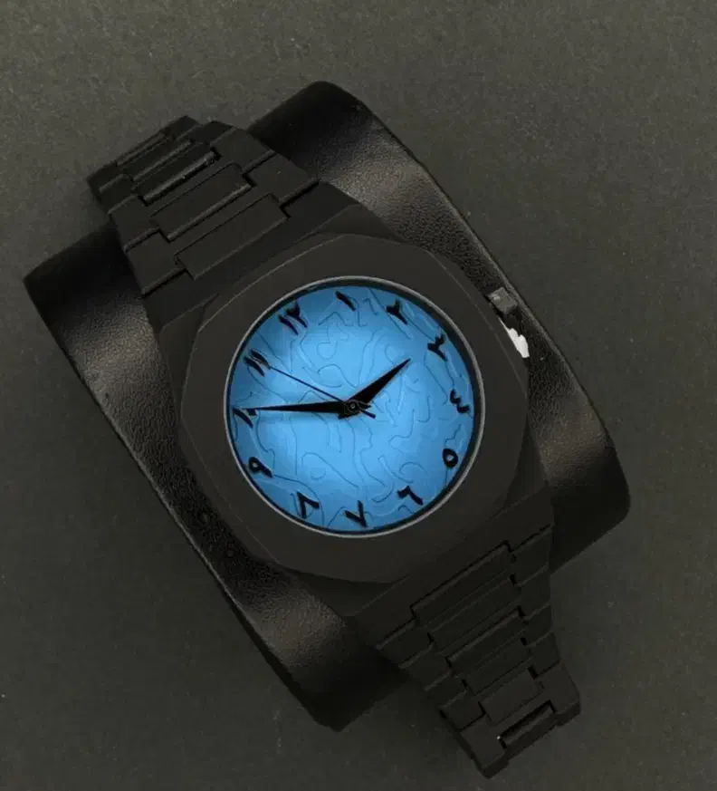 ساعت مچی دارک واچ تمام مشکی صفحه آبی|ساعت|رشت, یخسازی|دیوار