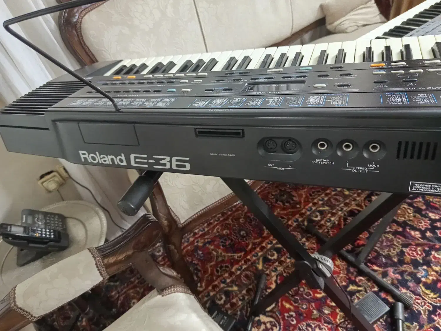 کیبورد رولند e36...در حد واقعی|پیانو، کیبورد، آکاردئون|کرج, شهرک بنفشه|دیوار