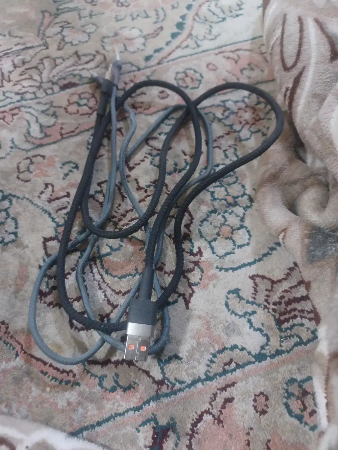 دوعدد. سیم. شارژر. آیفون. نو|لوازم جانبی موبایل و تبلت|پاکدشت, حصار امیر|دیوار