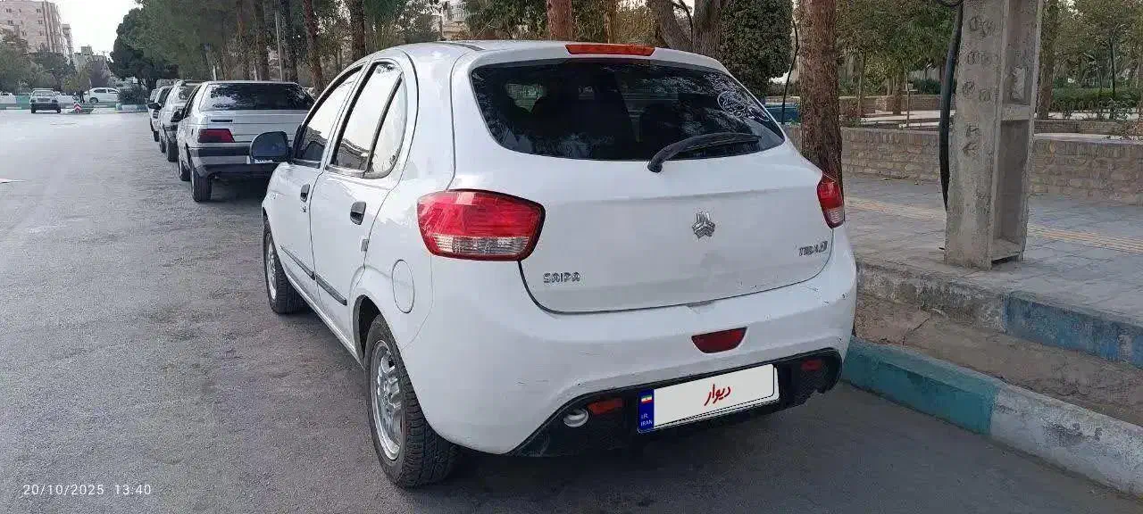 تیبا ۲ خانگی مدل ۹۶ ، زیبا و کم سوخت|خودرو سواری و وانت|کرمان, |دیوار