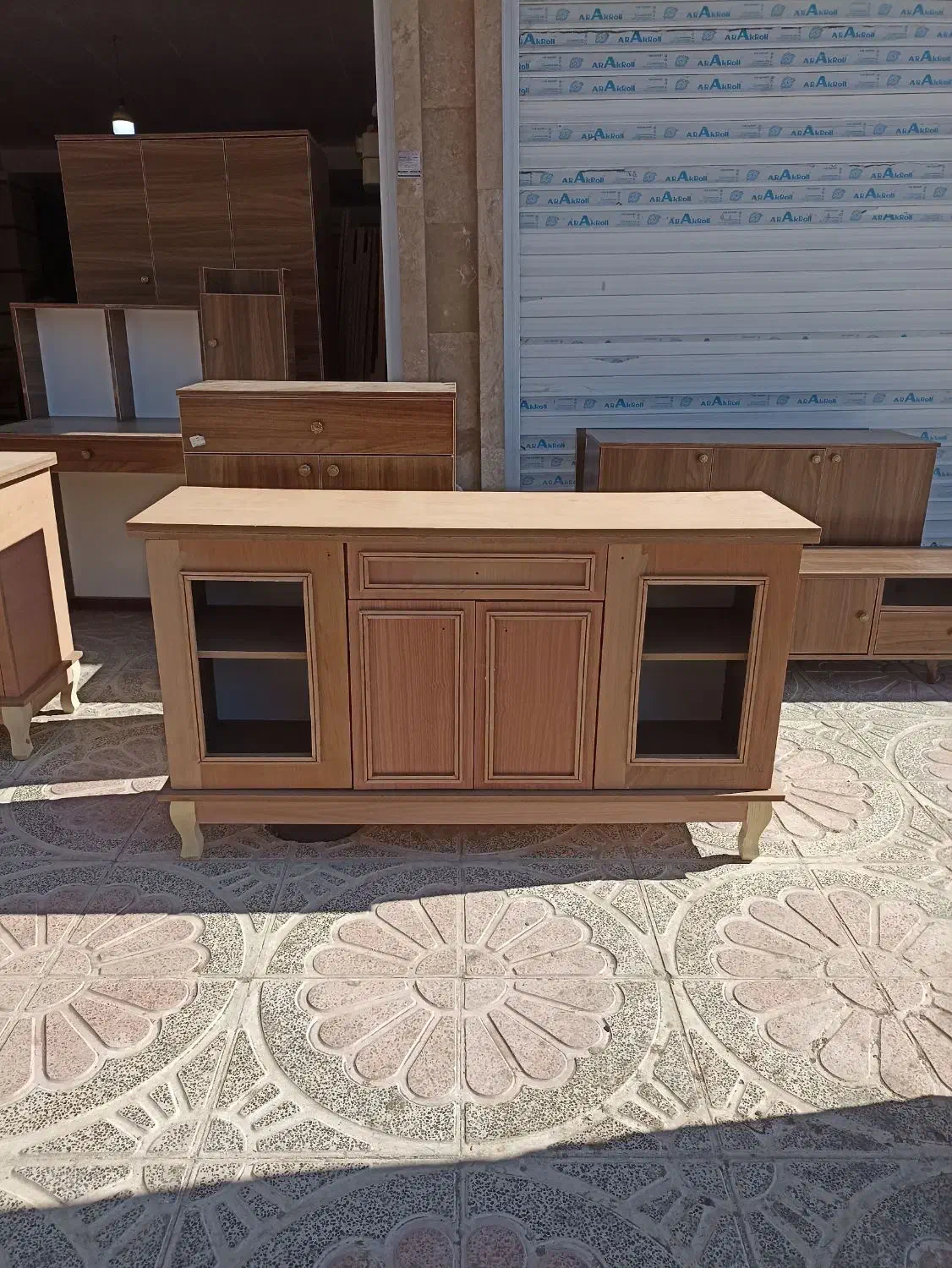 میز تی وی و آینه کنسول|میز تلویزیون|ملایر, |دیوار