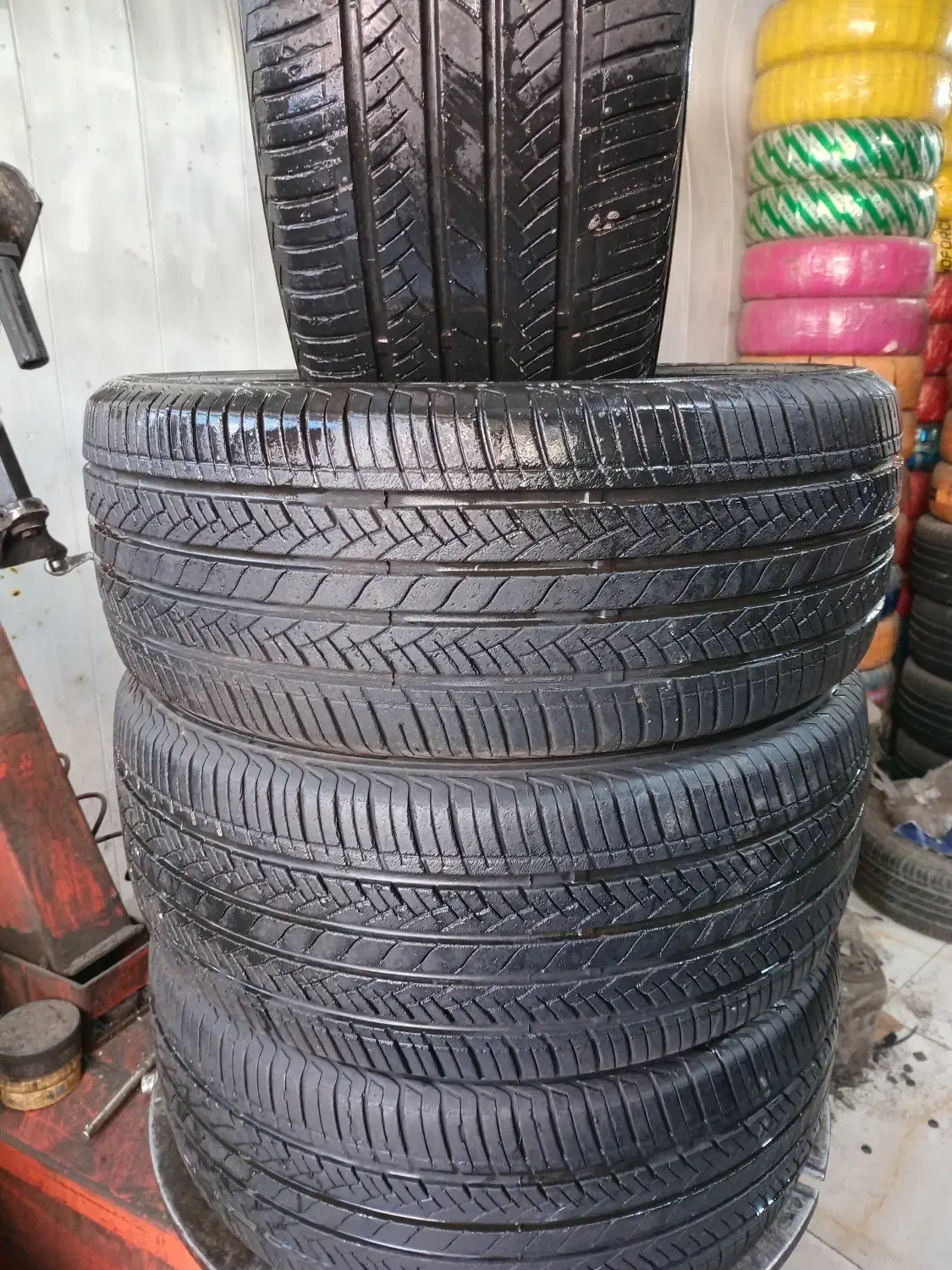 لاستیک۱۷ ۵۰ ۲۱۵|قطعات یدکی و لوازم جانبی|کرج, ساسانی (قلمستان)|دیوار