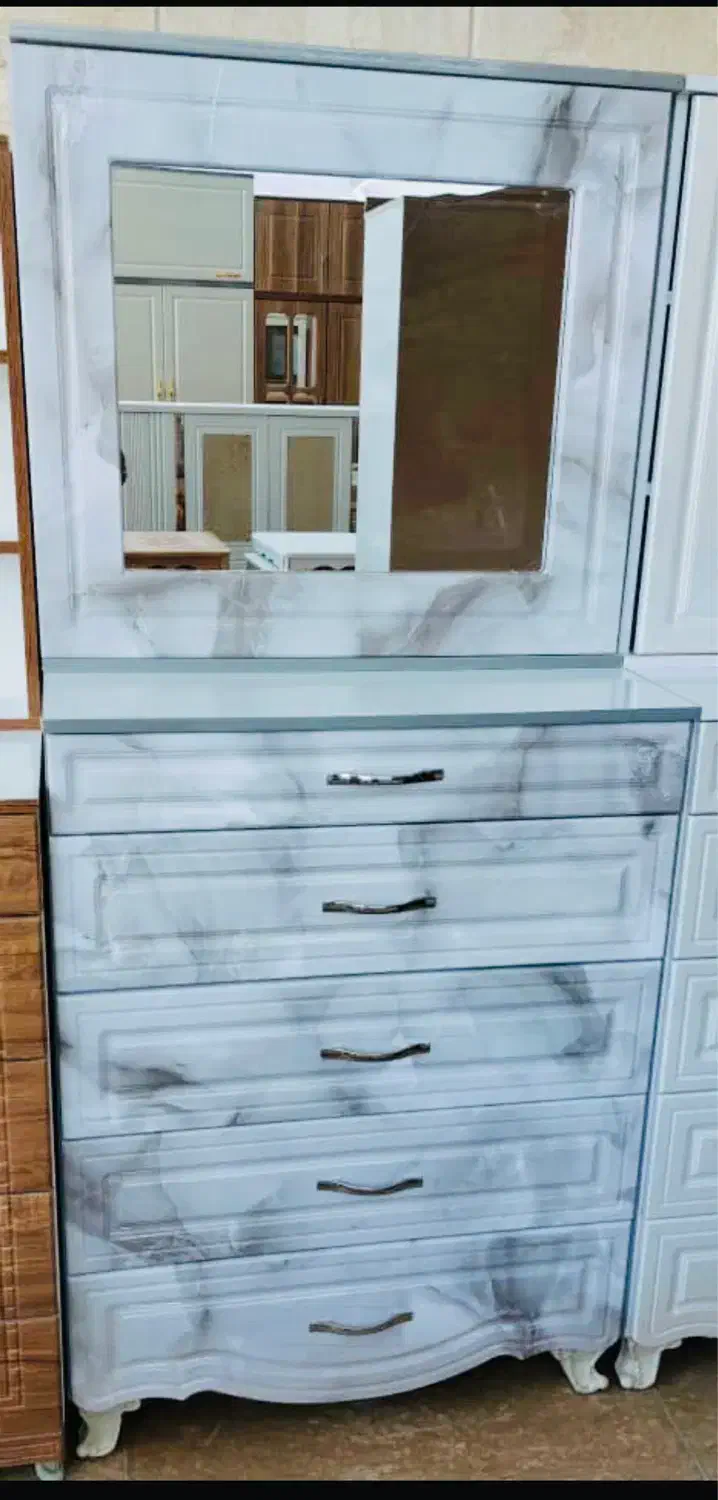 میز آرایش اینه ریلی|تخت و سرویس خواب|قزوین, |دیوار