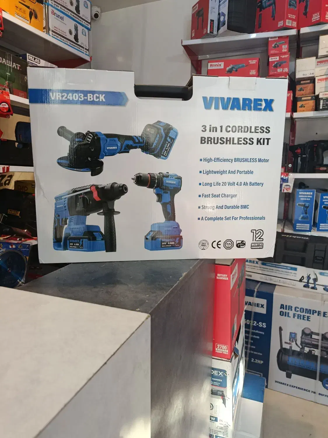 پک سه عددی شارژی ویوارکس|ابزارآلات|تهران, ائمه اطهار|دیوار