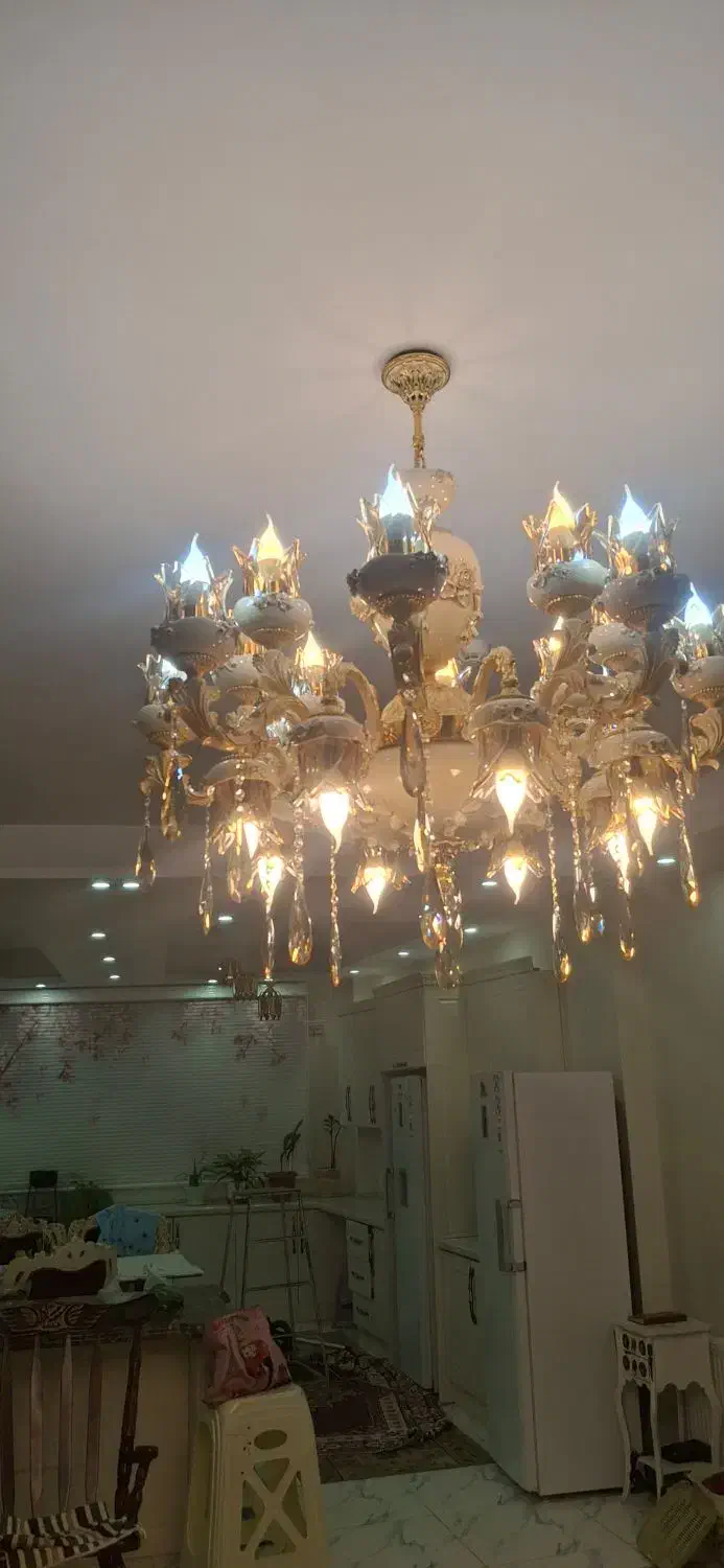 خدمات برقکاری و نصب انواع لوستر|لوستر و چراغ آویز|تهران, افسریه شمالی|دیوار