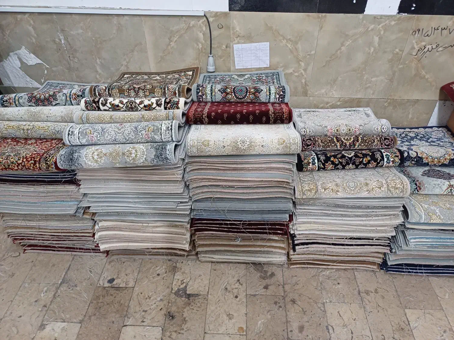 گلیم 6متری .کناره عرض 1.5طول 2.25 وپادری موجود|فرش|زاهدان, |دیوار