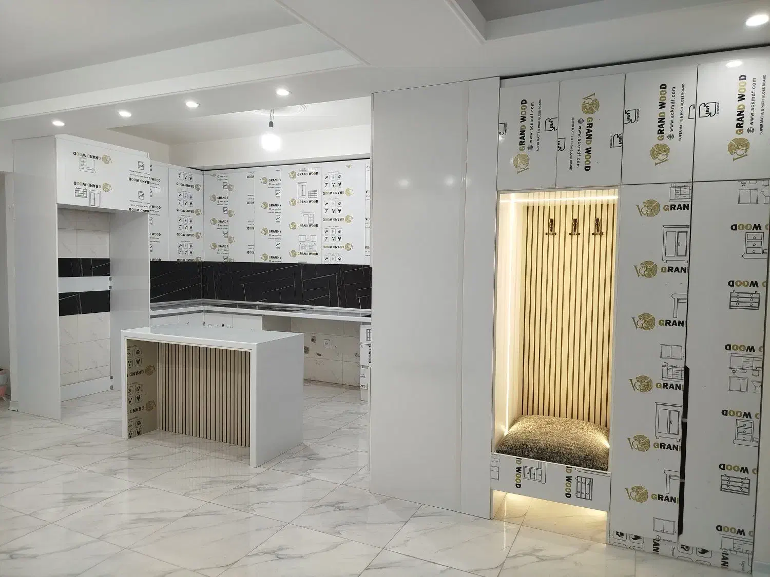 ساخت و اجرای انواع کابینت کمدو...|جاکفشی، کمد، دراور|صومعهسرا, |دیوار