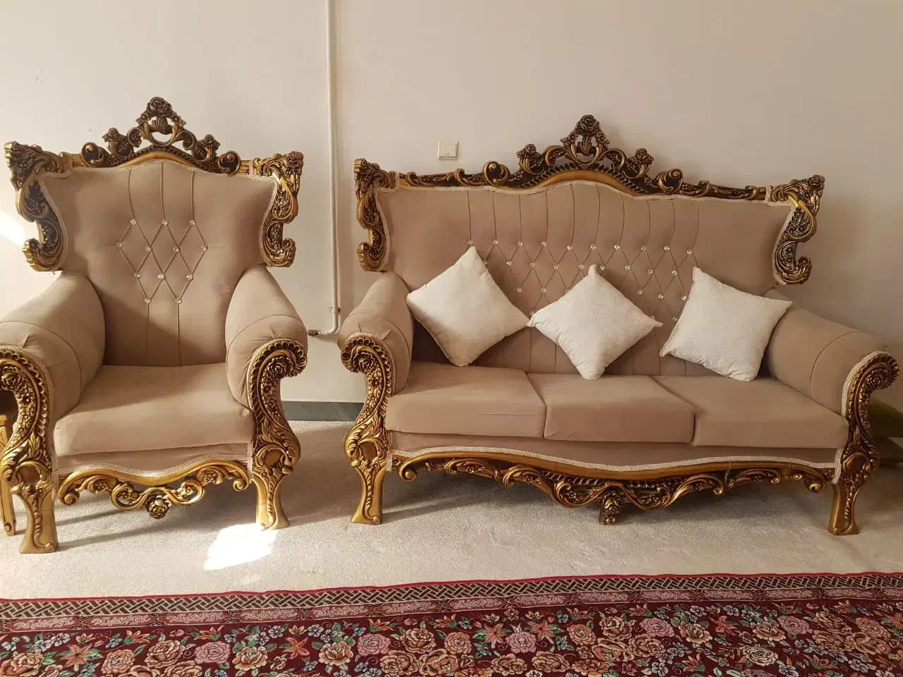 مبل|مبلمان خانگی و میز عسلی|آبدانان, |دیوار