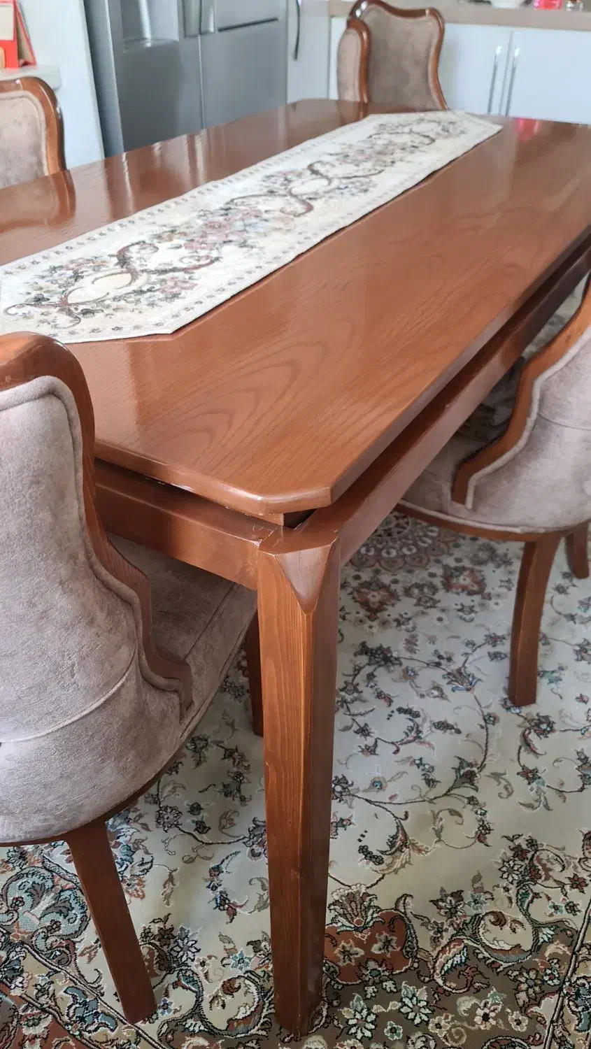 میز ناهار خوری ۶ نفره|میز و صندلی غذاخوری|فردیس, خیام شرقی|دیوار