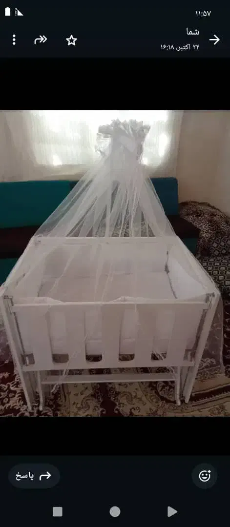 فروش تخت گهواره|تخت و صندلی بچه|شیراز, اکبر آباد|دیوار