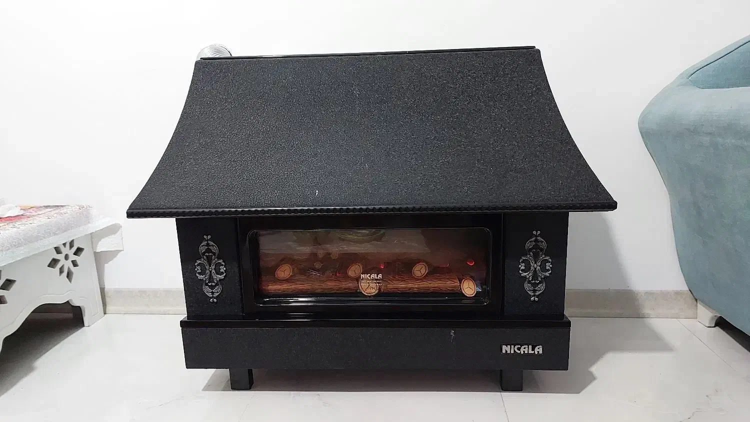 بخاری نیک کالا مدل نفیس 30000 نو  یک ماه کار کرده|بخاری، هیتر، شومینه|یاسوج, |دیوار