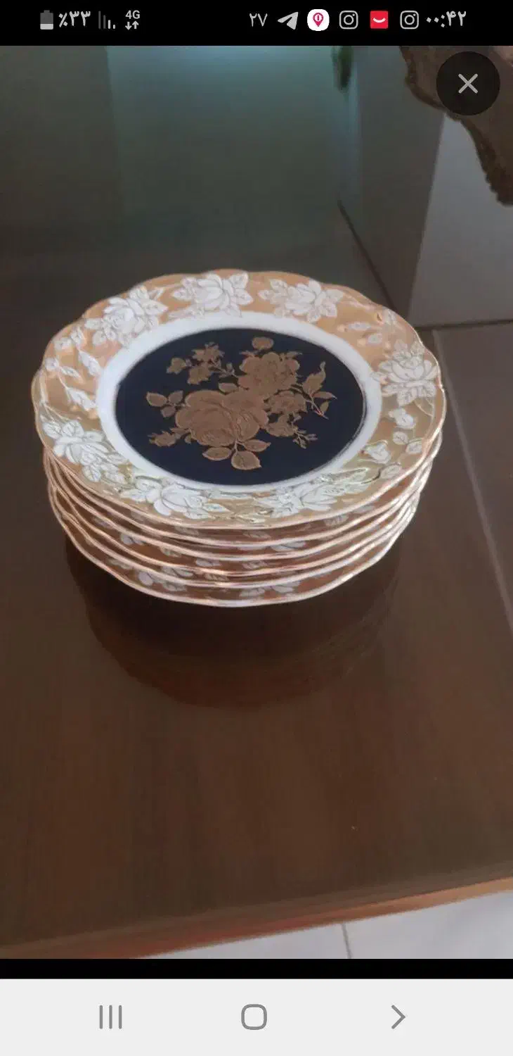 ۵ عدد پیش دستی چک و پارچ فرانسه|ظروف سرو و پذیرایی|تهران, شهرک آزادی|دیوار