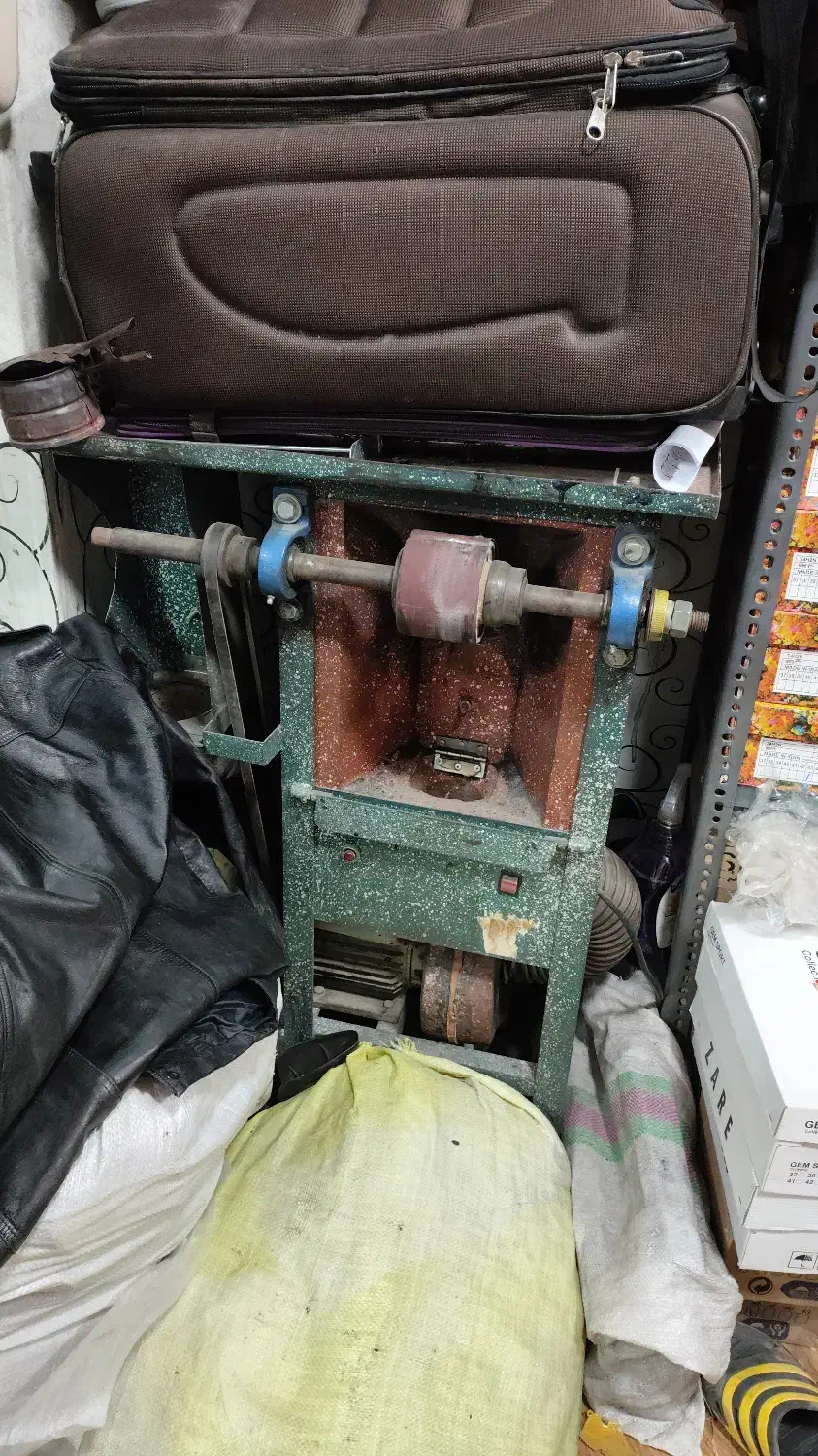 دستگاه سنمباده درحدصفرموتورصنعتی وکم صدا|ماشین‌آلات صنعتی|خاوران, |دیوار