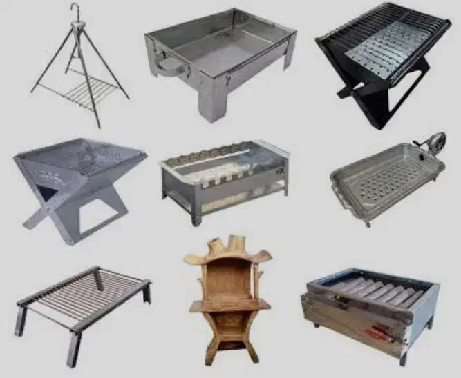 منقل تاشو یا  باربیکیو مقاوم|اجاق گاز و لوازم برقی پخت‌وپز|مشهد, سپاد|دیوار