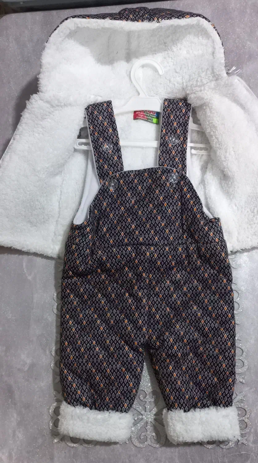 کاپشن شلوار بندی عروسکی|کفش و لباس بچه|رزن, |دیوار