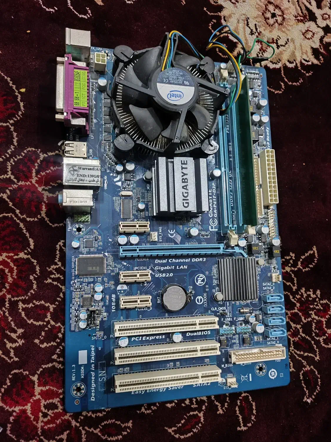 مادربرد گیگابایت ddr3|قطعات و لوازم جانبی رایانه|بندر ماهشهر, |دیوار