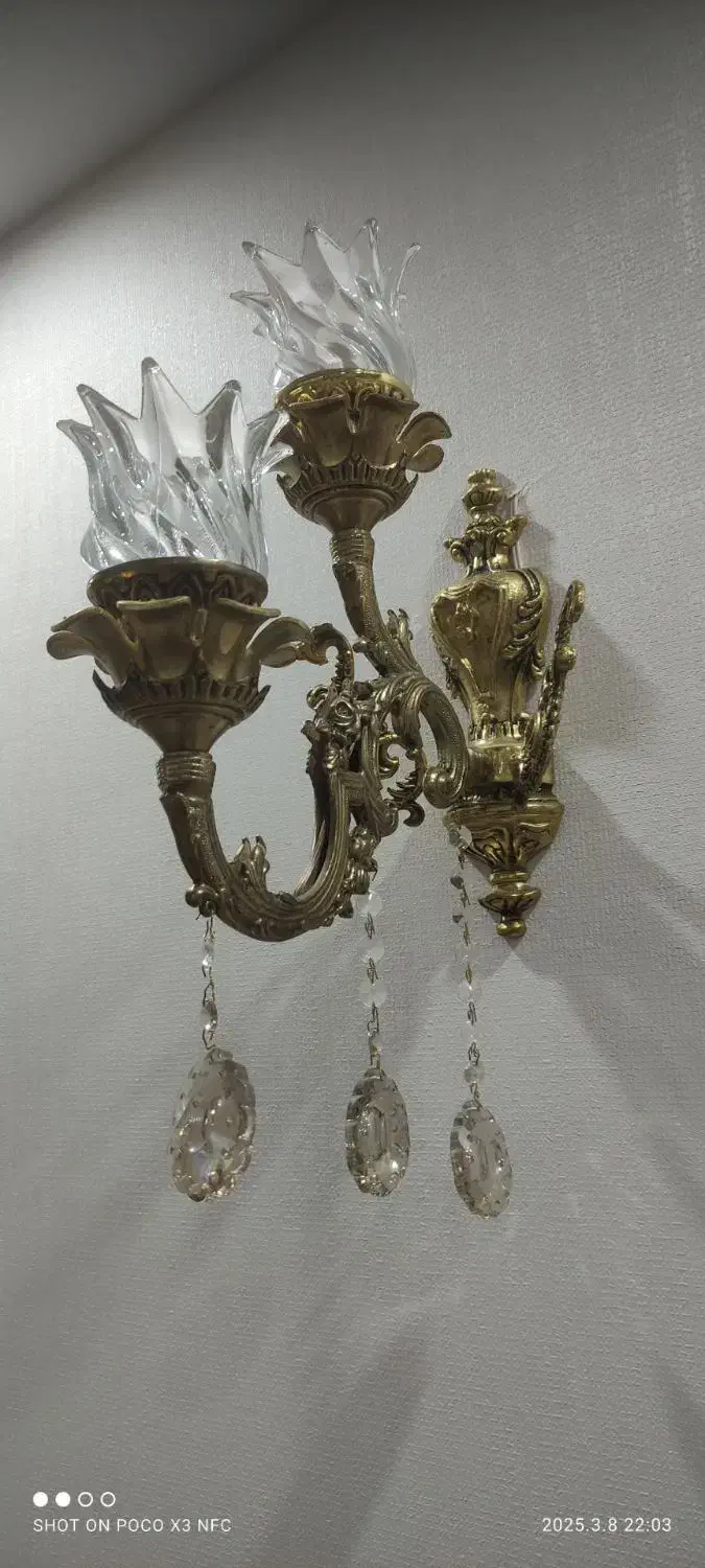 دیوارکوب|لوستر و چراغ آویز|نیشابور, شهرک فرهنگیان|دیوار