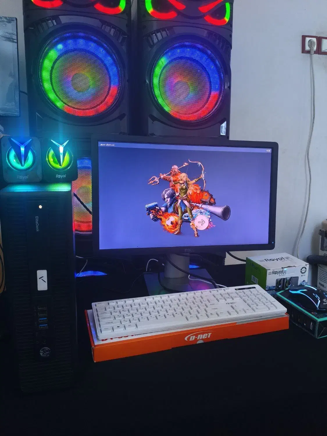 کامپیوتر کامل خانگی قویی|رایانه رومیزی|اهواز, فاز ۱ پادادشهر|دیوار