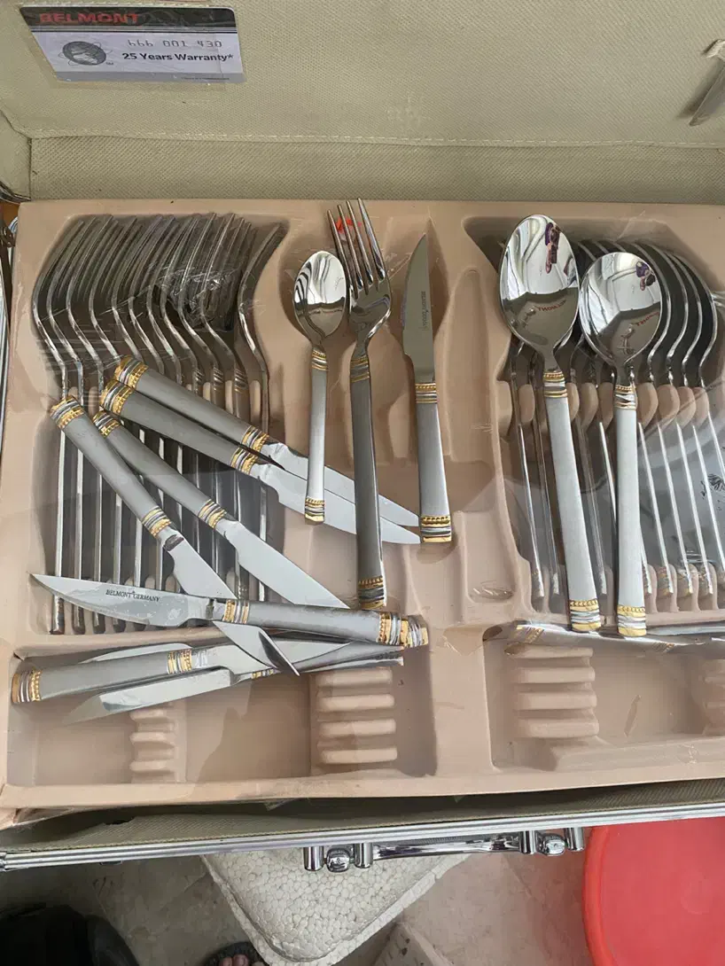 سرویس قاشق وچنگال دوازده نفره|ظروف سرو و پذیرایی|پردیس, فاز ۲|دیوار