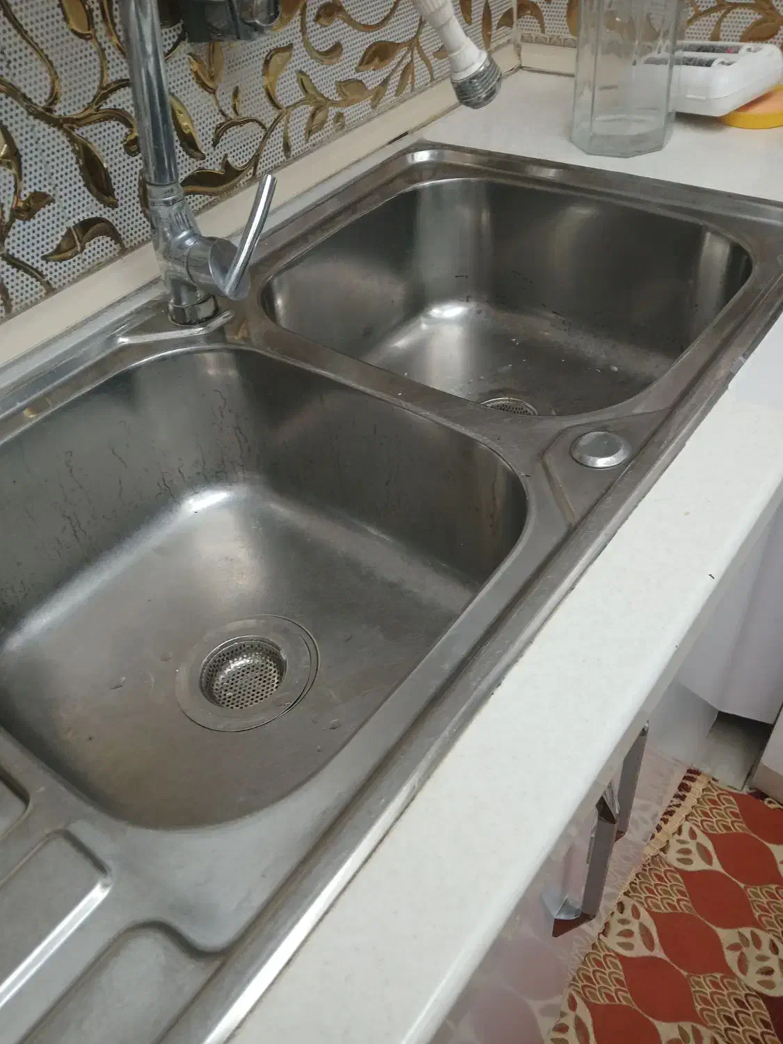 سینک ظرفشویی.|مصالح و تجهیزات ساختمان|اردبیل, |دیوار