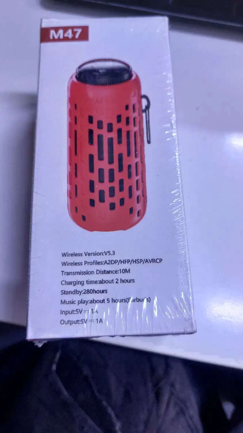 اسپیکر باند m47 DAMIX SPIKER همراه با airpods|پخش‌کننده همراه|تهران, میدان ولیعصر|دیوار