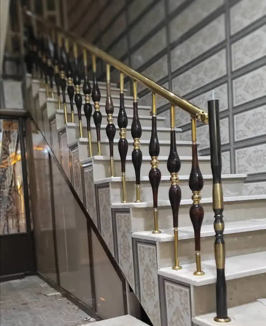 نصب انواع حفاظ راه پله استیل ساختمان|مصالح و تجهیزات ساختمان|ایرانشهر, |دیوار